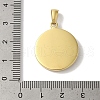 Ion Plating(IP) 304 Stainless Steel Pendants STAS-Z075-15G-3