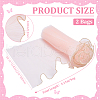 Gorgecraft 2 Bags Organza Flower Wrapping Cloth DIY-GF0009-25-2