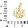 Brass Pendants KK-D357-22G-3