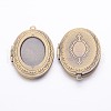 Romantic Valentines Day Ideas for Him with Your Photo Brass Locket Pendants X-ECF133-3AB-1
