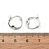 S925 Sterling Silver Hoop Earrings for Women EJEW-K307-01P-5