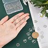 Unicraftale 30Pcs 3 Style 201 Stainless Steel Charms STAS-UN0022-64P-2