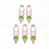 Alloy Enamel Pendants X-ENAM-N054-029B-1