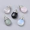 Mixed Gemstone Pendants G-K305-D-P-1