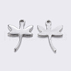 Tarnish Resistant 304 Stainless Steel Charms STAS-F159-49P-2