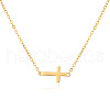 925 Sterling Silver Cross Pendant Necklaces DX7792-1-1