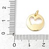 Brass Enamel Charms KK-U062-30G-02-2