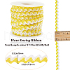 Gorgecraft Two Tone Polyester Wavy Fringe Trim Ribbon OCOR-GF0003-97E-2