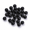 Opaque Acrylic Beads SACR-S300-01B-8mm-3