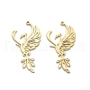 201 Stainless Steel Pendants STAS-I332-10G-1