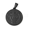 Ion Plating(IP) 304 Stainless Steel Pendants STAS-A053-24C-B-1
