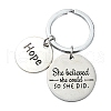 304 Stainless Steel Keychain KEYC-YW00092-1