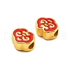 CCB Plastic European Beads CCB-P015-07G-01-2