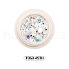 Laser Shiny Nail Art Decoration Accessories MRMJ-T063-457H-2