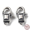925 Thailand Sterling Silver Lobster Claw Clasps STER-D003-33AS-3