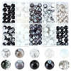 SUNNYCLUE 200Pcs 10 Styles Mixed Styles Glass Round Bead Strands DGLA-SC0001-02-1