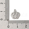 304 Stainless Steel Charms STAS-L022-319P-3