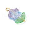 Glass Pendants PALLOY-JF03303-4