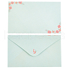 BENECREAT 10 Sets 10 Styles Paper Envelopes & Letter Papers Set DIY-BC0002-81-6