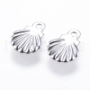 Non-Tarnish 316 Surgical Stainless Steel Charms STAS-F147-02P-1