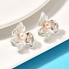 Mother's Day Jewellery Natural Pearl Ear Studs EJEW-L099-04S-3