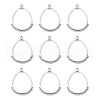 Tibetan Style Alloy Chandelier Components TIBEP-TA0002-17AS-10