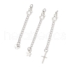 3Pcs 3 Styles 304 Stainless Steel Ends Chains Set FIND-JF00153-02-2