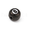 304 Stainless Steel Beads STAS-D366-09B-P-2