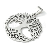 Non-Tarnish 201 Stainless Steel Pendants STAS-U003-21B-P-2