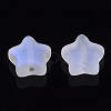 Electroplate Glass Beads GLAA-N035-01-C02-2