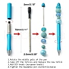 Plastic Beadable Pens AJEW-L082-B04-2