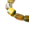 Natural Striped Agate/Banded Agate Beads Strands G-B137-B01-01K-3