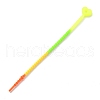 Heart Silicone Cable Ties SIL-T057-01O-1