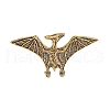 Brass Pterosaur Display Decoration KK-D370-10AG-A-2