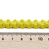 Opaque Color Glass Beads Strands EGLA-L045-I-B01-4