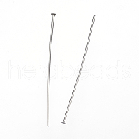 Sterling Silver 925 Head Pins with Flat Head 25mm 0.5mm / 24 Gauge