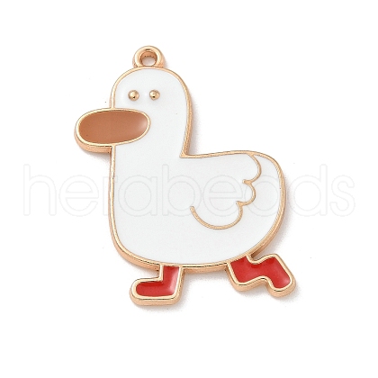 Alloy Enamel Pendants ENAM-A008-31KCG-03-1