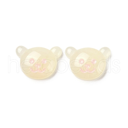 Translucent Resin Animal Decoden Cabochons RESI-M040-03-6-1