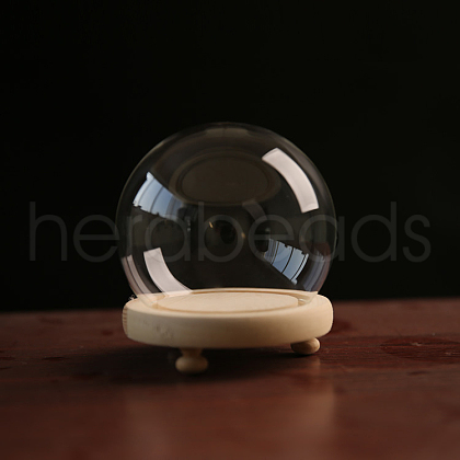High Borosilicate Glass Dome Cover DJEW-PW0001-22B-02-1