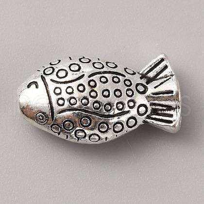 Tibetan Style Alloy Beads FIND-TAC0020-12B-1