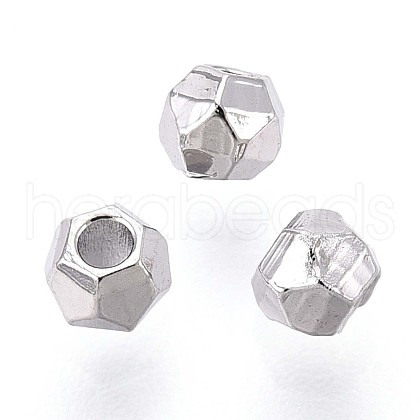 Brass Spacer Beads KK-T075-72P-1