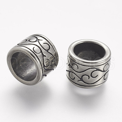 304 Stainless Steel Beads STAS-A032-078AS-1