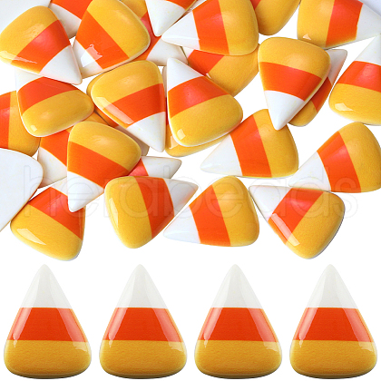 SUNNYCLUE 30Pcs Halloween Resin Cabochons CRES-SC0002-81-1