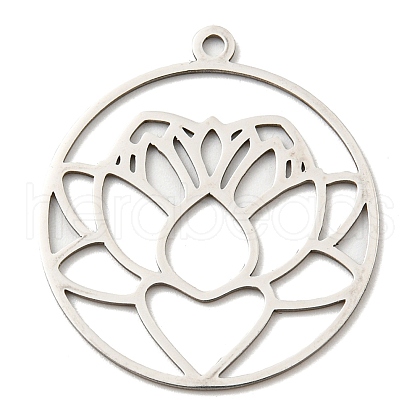Non-Tarnish 201 Stainless Steel Pendants STAS-M318-35P-1
