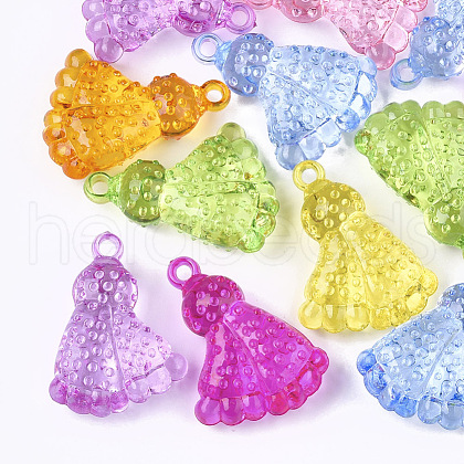 Transparent Acrylic Pendants TACR-S133-058-1