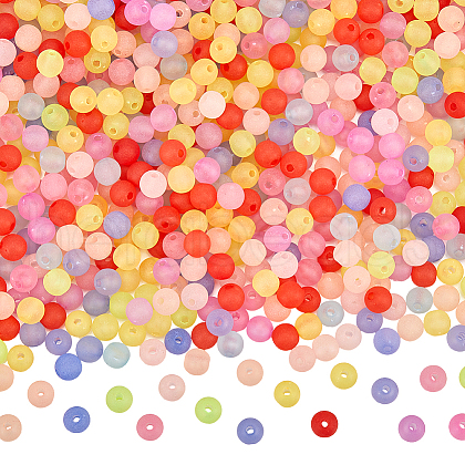 SOFPLATE Transparent Acrylic Ball Beads FACR-SP0001-02A-1