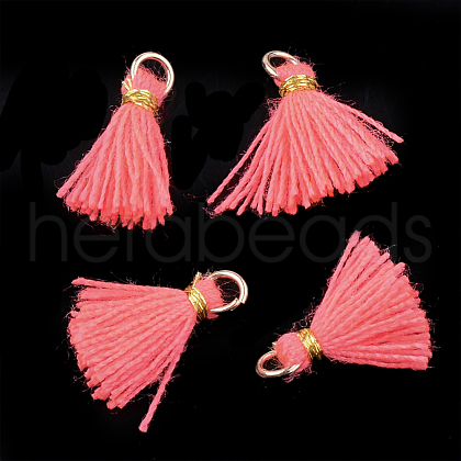 Polycotton(Polyester Cotton) Tassel Pendant Decorations FIND-S281-33-1