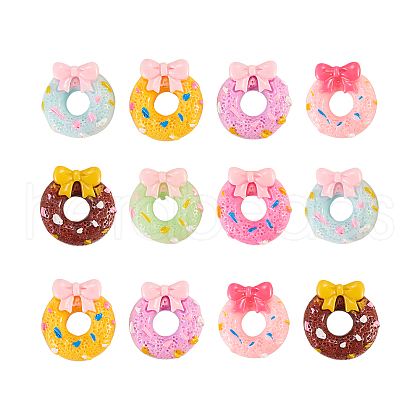Opaque Resin Decoden Cabochons RESI-CJ0001-107-1