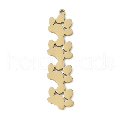 304 Stainless Steel Pendants STAS-E501-01G-04-1