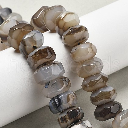 Natural Agate Beads Strands G-K392-A12-1